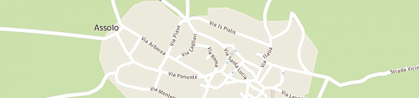 Mappa della impresa serra fabrizio a ASSOLO