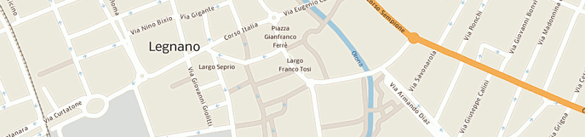 Mappa della impresa vegezzi giuseppina emilia a LEGNANO