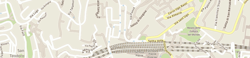 Mappa della impresa pendola di lonza franco e c snc a GENOVA