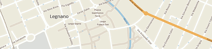 Mappa della impresa banfi fabio a LEGNANO