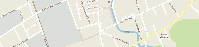 Mappa della impresa boso gianfranco a LEGNANO
