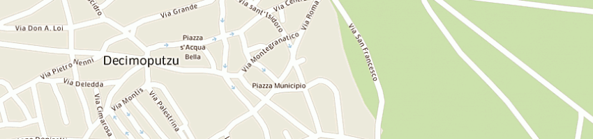Mappa della impresa mereu antonio a DECIMOPUTZU