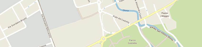 Mappa della impresa easytour di rossetti valerio e csnc a LEGNANO