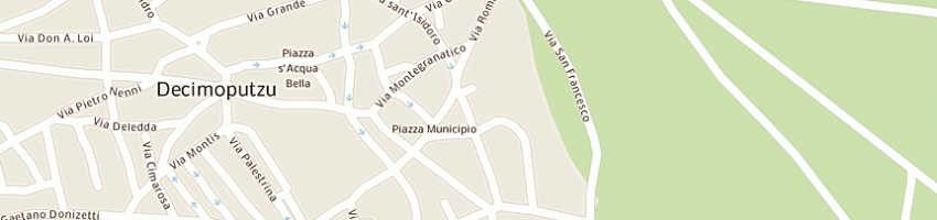 Mappa della impresa agenzia sai sanluri snc di anedda mariagabriella e sanna maurizio a DECIMOPUTZU