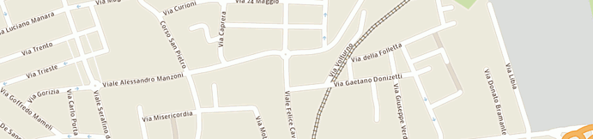 Mappa della impresa metropark spa a ABBIATEGRASSO