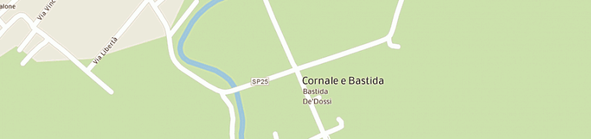 Mappa della impresa concaro giuseppe a BASTIDA DE DOSSI