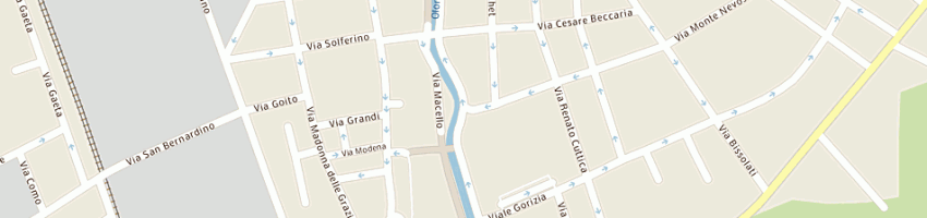 Mappa della impresa ministero difesa comando generale arma carabinieri a LEGNANO