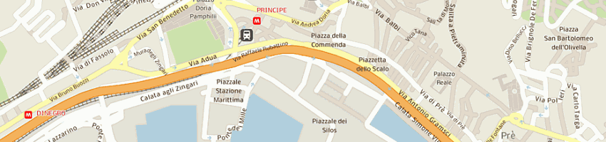 Mappa della impresa co do ge (srl) a GENOVA