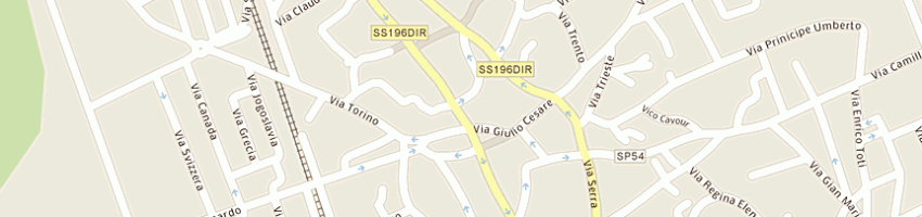 Mappa della impresa ciccu giuseppe antonio a SERRAMANNA