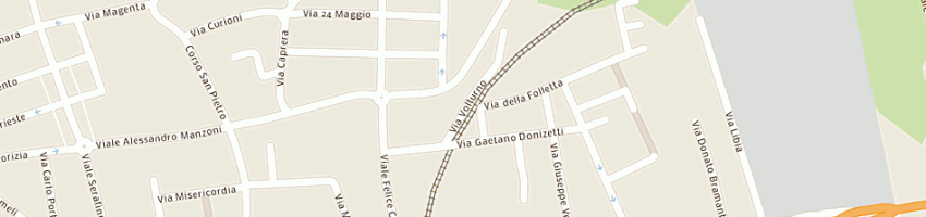 Mappa della impresa le terme di villa verde sncdi colombini e c a ABBIATEGRASSO