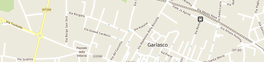 Mappa della impresa ubertoni cinzia a GARLASCO