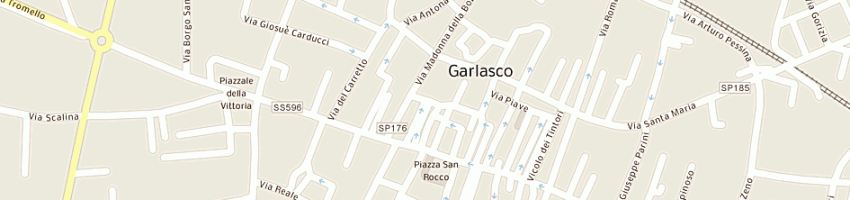 Mappa della impresa la trave immobiliare snc di cugliandro massimiliano e pizzolato carlo a GARLASCO