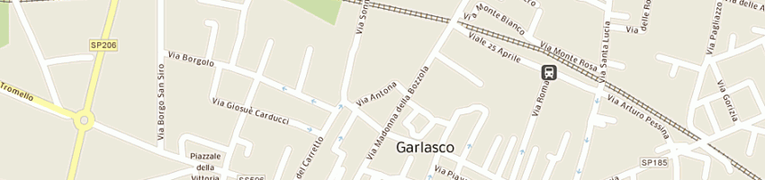 Mappa della impresa marchesoni giuseppe a GARLASCO