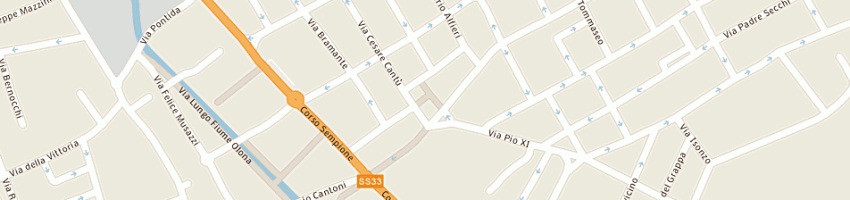Mappa della impresa cozzi m e ripamonti p a LEGNANO