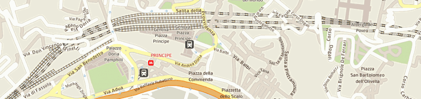 Mappa della impresa diana srl a GENOVA