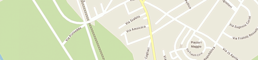 Mappa della impresa caboni sabina paola a SERRAMANNA