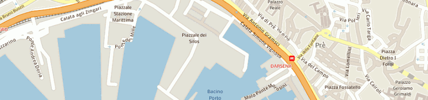 Mappa della impresa fratelli casaccia di gerolamo casaccia gibelli e c- sas a GENOVA