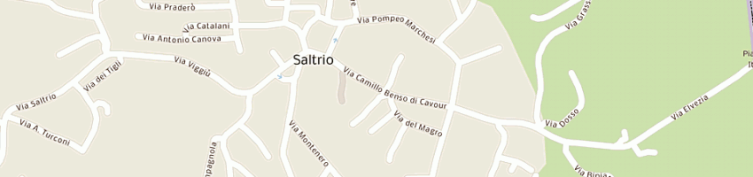 Mappa della impresa municipio a SALTRIO