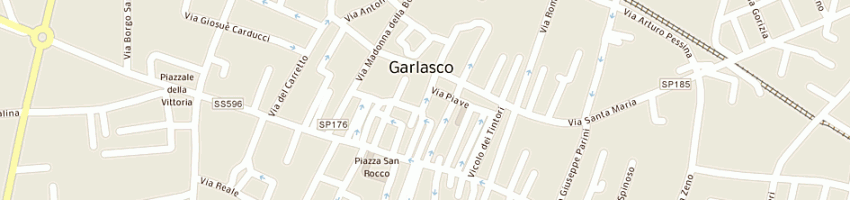 Mappa della impresa banca popolare di novara a GARLASCO