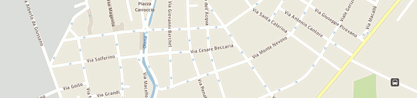 Mappa della impresa autoriparazioni la montagna a LEGNANO