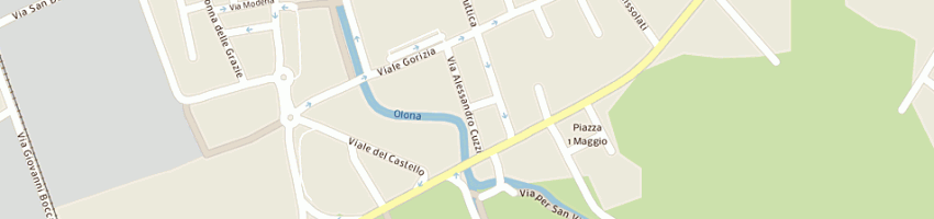 Mappa della impresa zamaretti ats (sas) a LEGNANO