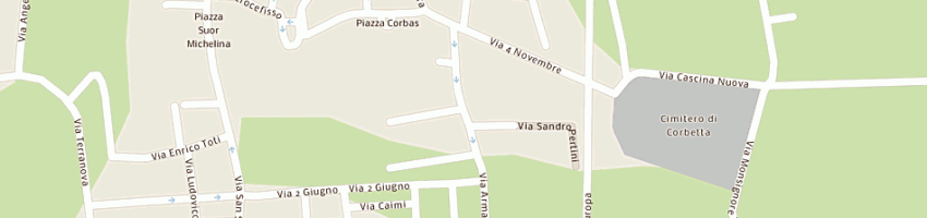 Mappa della impresa cesare palma a CORBETTA