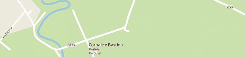 Mappa della impresa piccinini guido a BASTIDA DE DOSSI