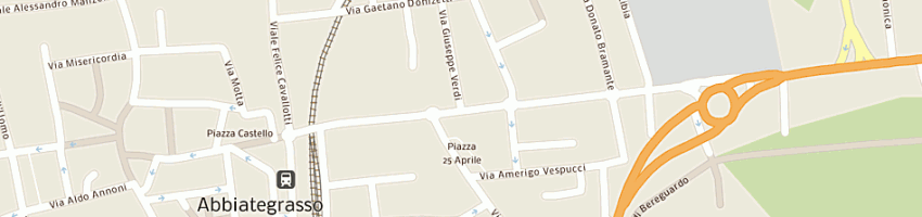 Mappa della impresa recalcati gomme di recalcati angelo rino a ABBIATEGRASSO