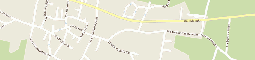 Mappa della impresa ferrari maria assunta a VIGUZZOLO