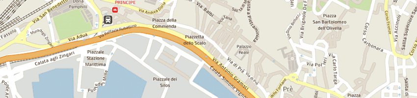 Mappa della impresa gis e web srl a GENOVA