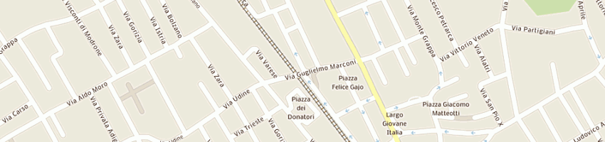 Mappa della impresa padula franco a CANEGRATE