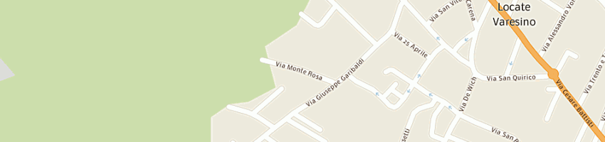Mappa della impresa grc edilizia srl a LOCATE VARESINO