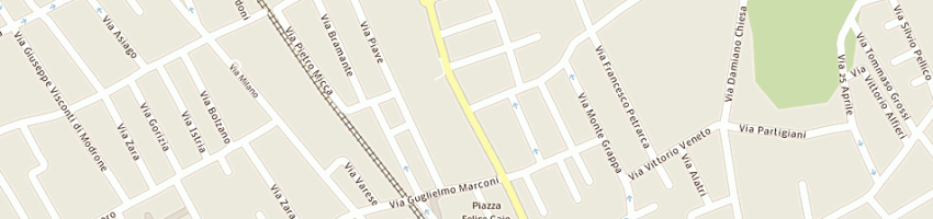 Mappa della impresa autofficina auto reve di rocco vincenzo a CANEGRATE