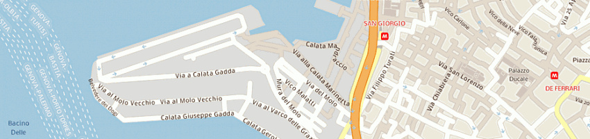 Mappa della impresa istituto il baluardo spa a GENOVA