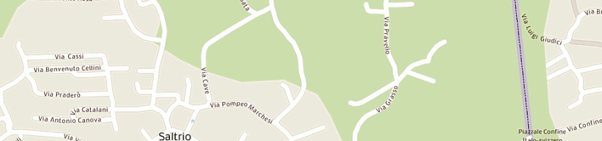Mappa della impresa casa parrocchiale a SALTRIO