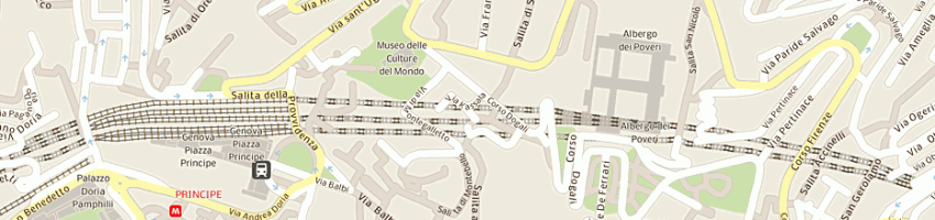Mappa della impresa sangoi primo a GENOVA