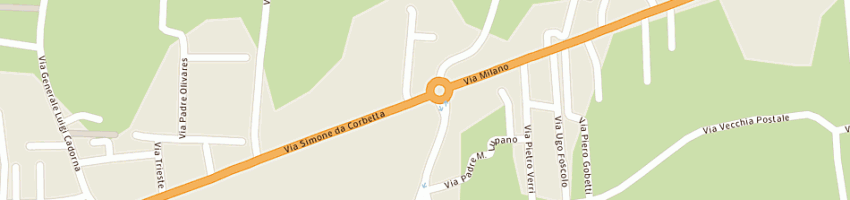 Mappa della impresa bar isola snc di de biasi daniela e c a CORBETTA