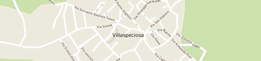 Mappa della impresa poste italiane a VILLASPECIOSA