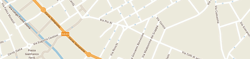 Mappa della impresa tecna srl a LEGNANO