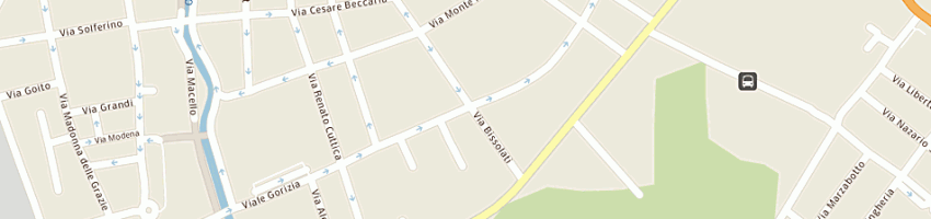 Mappa della impresa bussolaro arredamenti sas di giancarlo verzoni e c a MILANO