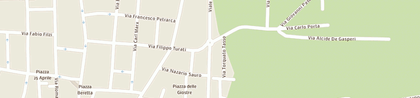 Mappa della impresa cislaghi vittorio a CORBETTA