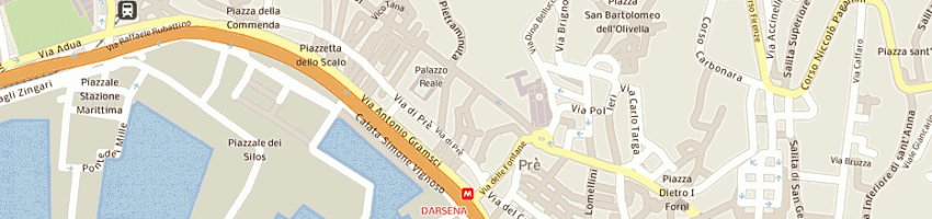 Mappa della impresa hotel bologna a GENOVA