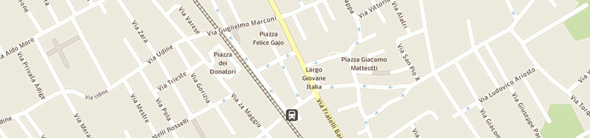 Mappa della impresa cmd snc di gian alfonso donini e c a CANEGRATE