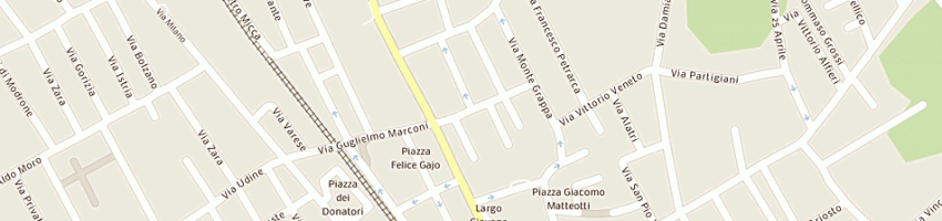 Mappa della impresa osteria della lucciola sas di dell'acqua lorenza e c a CANEGRATE