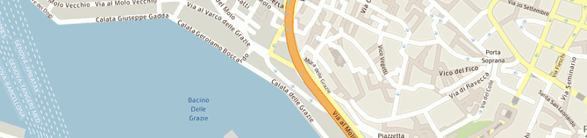 Mappa della impresa rancati srl a GENOVA
