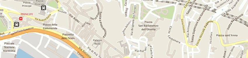 Mappa della impresa marino santi luigi a GENOVA