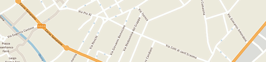 Mappa della impresa croci susanna a LEGNANO