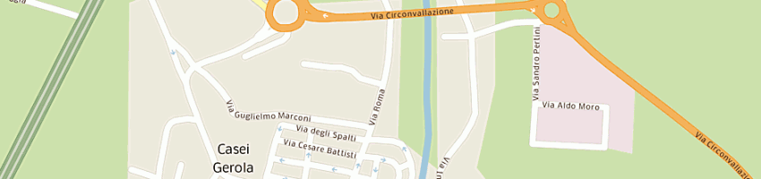 Mappa della impresa stella severino a CASEI GEROLA