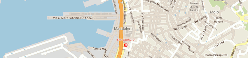 Mappa della impresa istituto san giorgio per i figli della gente di mare a GENOVA