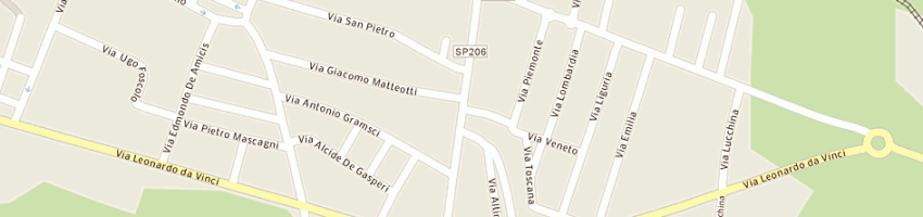 Mappa della impresa ristorante pizzeria lunarossa di de martino gennaro a GARLASCO
